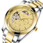 CHENXI CLASSIC MOON PHASE WATER RESISTAND BUISNESS WATCH