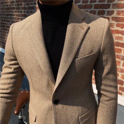 THICK & TEXTURED SMALL SUIT JACKET MEN