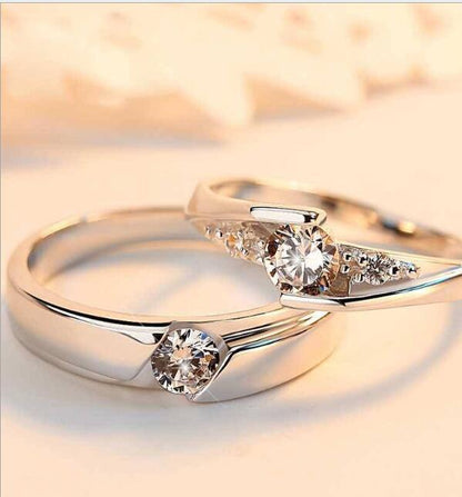 DD COUPLE 925 SILVER RING