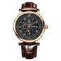 TEVISE MOON PHASE AUTOMATIC MECHANICAL WP MENS WATCH