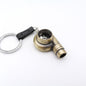 CAR TURBO WHISTLE MODELING ALLOY METAL KEYCHAIN